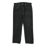 501 Levis Jeans - 33W 30L Black Denim
