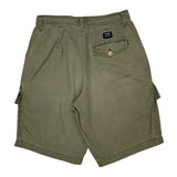 Made In USA Guess Cargo Shorts - 30W US 8 Green Cotton