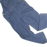 DICKIES Mens Blue Denim Regular Fit Cotton Dungarees M W36 L30 Workwear