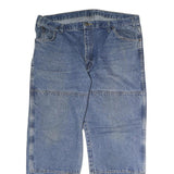 DICKIES Mens Regular Fit Blue Denim Jeans W40 L30 Workwear Straight Leg Cotton