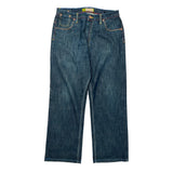 Pj Mark Hip Hop Jeans - 38W 31L Blue Cotton