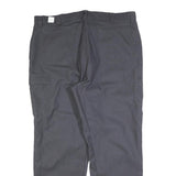 RED KAP Mens Regular Fit Black Cotton Blend Cargo Trousers W42 L32 Workwear