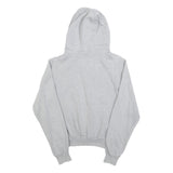 HARD ROCK CAFE Womens Grey Hoodie S Retro Logo Pullover Hooded Sweatshirt