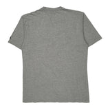Dickies T-Shirt - Large Gray Cotton Blend