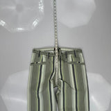 Diesel Striped Trousers - 32W 30L Grey Cotton