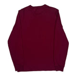 Polo By Ralph Lauren Long Sleeve T-Shirt - Medium Burgundy Cotton