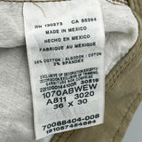 Wrangler Cargo Trousers - 36W 30L Khaki Cotton