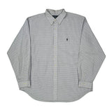 Polo By Ralph Lauren Checked Shirt - 3XL Gray Cotton