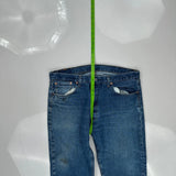 501 Levis Jeans - 38W 30L Blue Denim