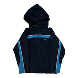 Age 7 Nike Spellout Windbreaker - Small Blue Polyester