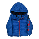 Age 2 Tommy Hilfiger Spellout Puffer - 2XS Blue Polyester