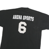 RUSSELL ATHLETIC Mens Black Astros Graphic T-Shirt M Short Sleeve Crew Neck