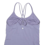 LULULEMON Womens Purple Top Sleeveless Scoop Neck S Yoga Activewear