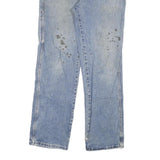 DICKIES Mens Regular Blue Denim Stone Wash W30 L32 Work Jean Zip Fly
