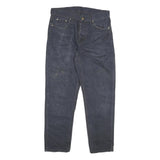 CARHARTT Womens Blue Slim Jeans Denim W31 L28 Button Pocket Workwear