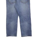 LEVI'S 505 Mens Jeans Blue Regular Straight Denim Medium W36 L25 Classic Zip Fly