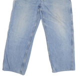 CARHARTT Mens Jeans Blue Regular Straight Denim Light W38 L28 Workwear Casual