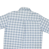 MAMMUT Womens Blue Check Shirt M Lightweight Breathable Short Sleeve Outdoor