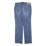 LEVI'S 505 Womens Regular Straight Denim Medium Blue W29 L32 Classic Cotton