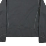 PATAGONIA Womens Grey & Black Jacket M Polyester Blend Plain Zip Outdoor Casual