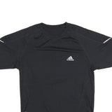 ADIDAS Mens Black Crew Neck T-Shirt S Short Sleeve Sportswear Activewear