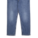 LEVI'S 502 Mens Jeans Blue Slim Straight Denim Medium W36 L29 Zip Closure