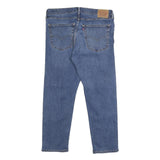 LEVI'S 502 Mens Jeans Blue Slim Straight Denim Medium W36 L29 Zip Closure