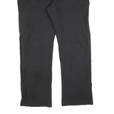 DICKIES Mens Regular Fit Black Cotton Blend Straight Leg Trousers W40 L32