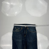 Colorful Stitching Rocawear Hip Hop Jeans - 33W 31L Blue Denim