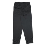 LOTTO Mens Joggers Black M W30 L30 Polyester Drawstring Casual Relaxed Fit