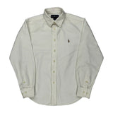 Age 10 Ralph Lauren Shirt - Small White Cotton