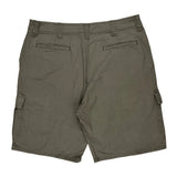 Wrangler Cargo Shorts - 36W 10L Grey Cotton