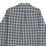 RALPH LAUREN Mens Black & Grey Plaid Cotton Shirt XL Classic Button Down
