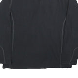 COLUMBIA Mens Black Plain Pullover Crew Neck Basic Knit M Outdoor Layering