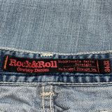 Rock & Roll Hall Of Fame Jeans - 33W 30L Blue Denim