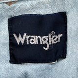 Wrangler Denim Shirt - XL Light Wash Cotton