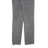 LEVI'S 511 BIG E Mens Slim Grey Denim Medium W29 L32 Stretch Cotton Blend Zip