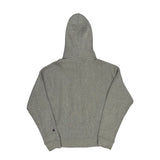 Reverse Weave Champion Hoodie - Medium Grey Cotton Blend