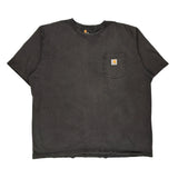 Carhartt T-Shirt - 2XL Black Cotton