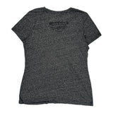 Woodstock Harley Davidson Studded T-Shirt - Medium Gray Cotton