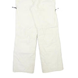 HELLY HANSEN Womens Polyester Blend White Regular Straight Trousers W25 L30