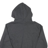 CHAMPION Mens Grey University Logo Pullover Hoodie S Cotton Blend Comfortable