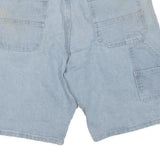 WRANGLER Mens Shorts Blue Casual M W34 Cotton Blend Carpenter Style Workwear