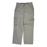Wrangler Cargo Trousers - 30W 32L Beige Cotton