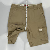 Levis Cargo Shorts - 38W 12L Beige Cotton