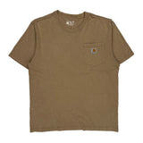 Carhartt T-Shirt - Medium Brown Cotton