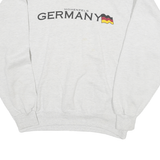 SOFFE SWEATS Mens Grey Germany Crew Neck L Cotton Blend Casual Sweatshirt