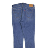 LEVI'S Womens Jeans Blue Slim Skinny Denim Light W29 L30 Zip 711 Model