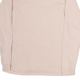 CARHARTT Womens Beige Long Sleeve T-Shirt Crew Neck Cotton S Printed Sleeve