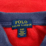 Age 3 Polo By Ralph Lauren Polo Shirt - 2XS Red Cotton
